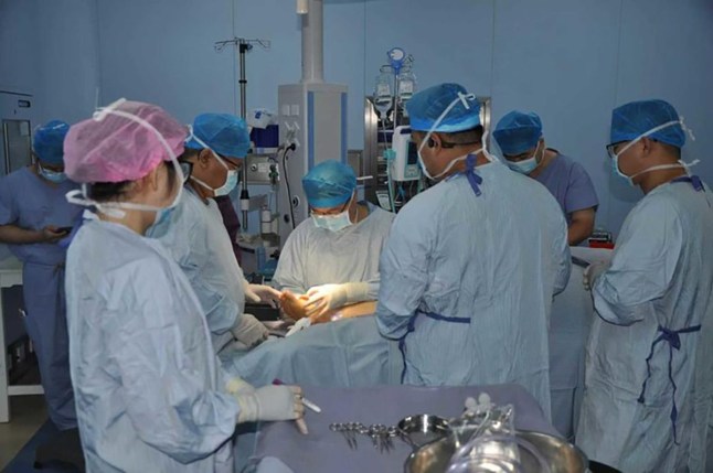 Doctors graft human ear onto foot