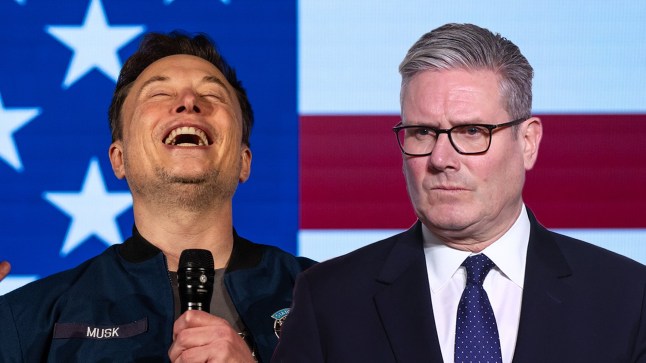 Elon Musk posts AI picture of Keir Starmer in a bikini and says X critics just want ?censorship? Credit Getty