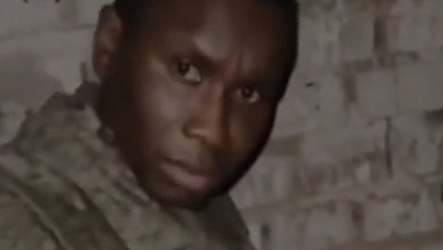 Uncleared grabs: HEARTLESS Russian fighters are strapping huge mines to African mercenaries fighting for Putin.