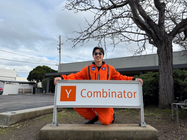 Founder & CEO Skyler Chan outside YC office. GRU Space's lunar hotel would be the first ever permanent off-Earth structure built in history (Picture: GRU Space)