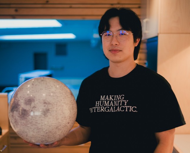 Founder & CEO Skyler Chan. GRU Space's lunar hotel would be the first ever permanent off-Earth structure built in history (Picture: GRU Space)