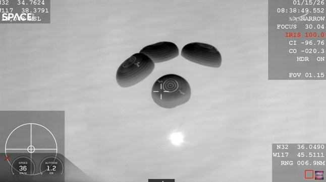 Crew-11 astronauts face an 11-hour deorbit trajectory, with an expected to splashdown on Thursday Jan. 15 at 3:41 a.m. EST, off the coast of California, in the Pacific Ocean. The Crew-11 mission launched to the ISS on Aug. 1, 2025, carrying NASA astronauts Zena Cardman and Mike Fincke, Japan's Kimiya Yui and Russian cosmonaut Oleg Platonov. The quartet wasn't scheduled to depart until the astronauts of SpaceX's Crew-12 launched to take their place, but concerns about a medical situation escalated to NASA's decision of returning the crew early. Broadcast courtesy: NASA